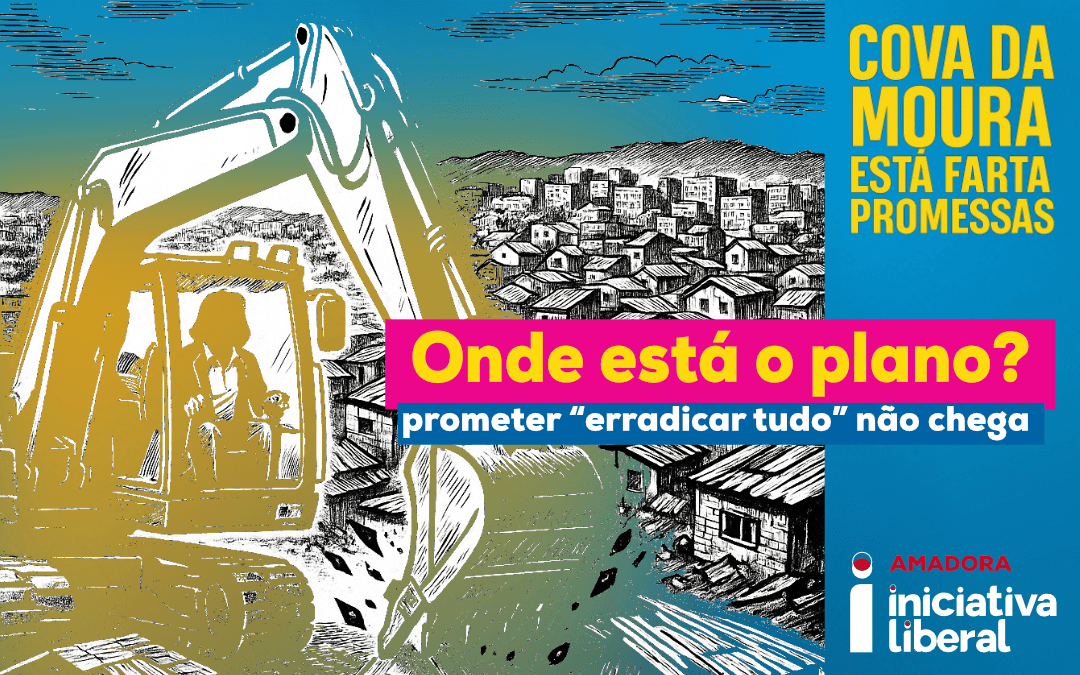 Cova da Moura: prometer não chega, e confundir papéis do Estado com campanha é ainda pior.