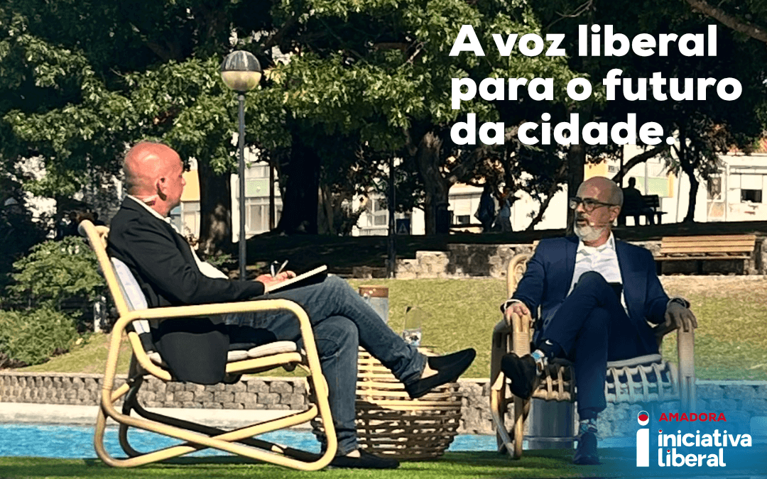 Autárquicas 2025: Conversa com Eduardo Conceição, candidato da Iniciativa Liberal à Câmara da Amadora
